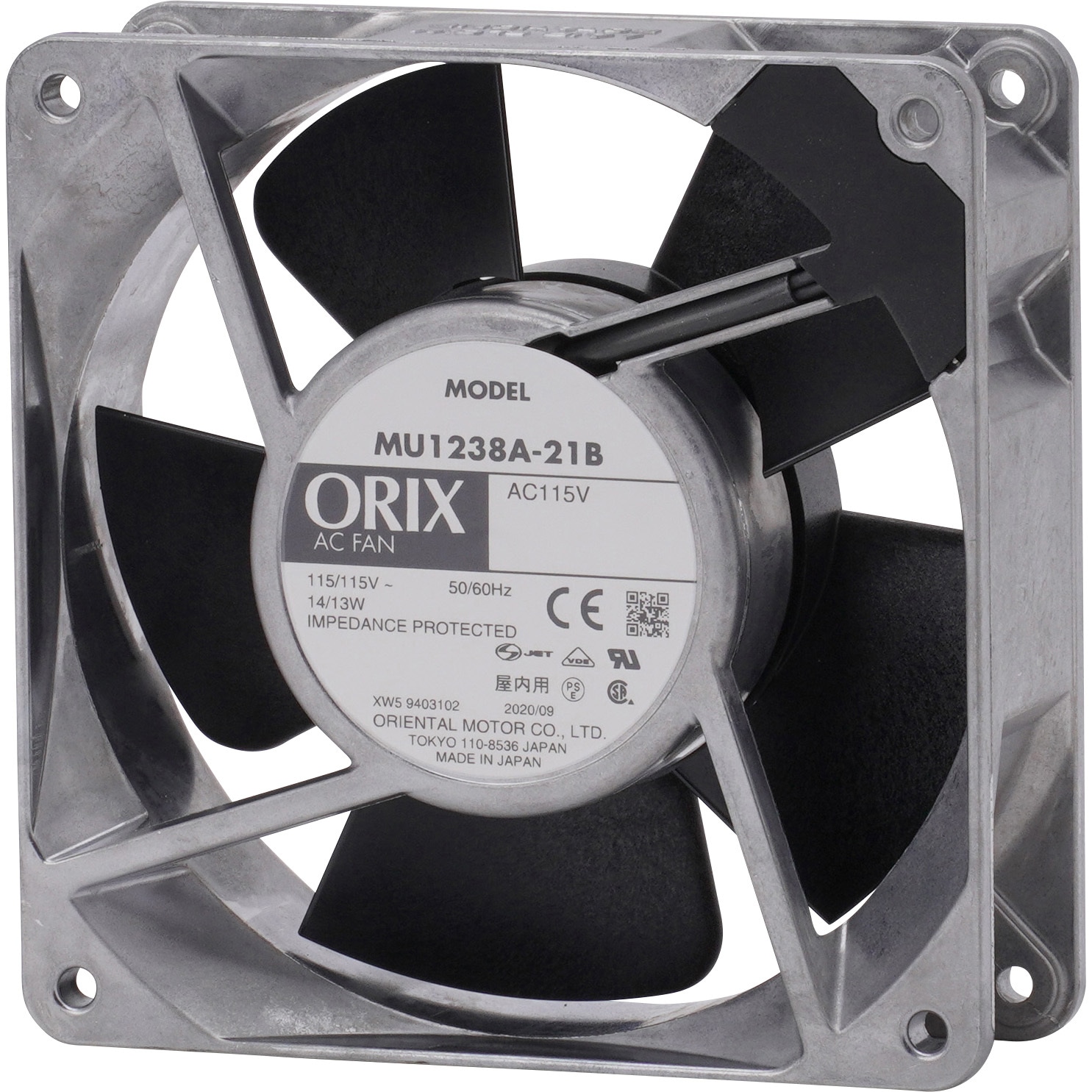 ファンモーター オリエンタルモーター ファンモータ本体 【通販