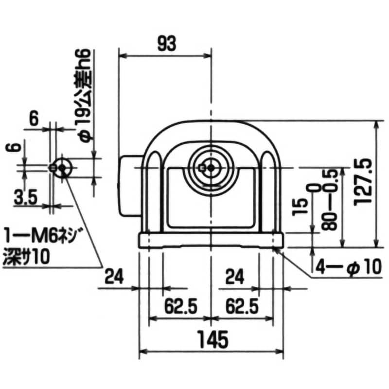 GM-S 0.4KW 1/20 ギヤードモータ(GM-Sシリーズ) 0.4KW 三菱電機 ブレーキなし 屋内 脚取付 - 【通販モノタロウ】