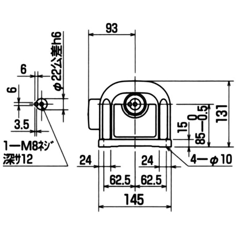 GM-S 0.4KW 1/50 ギヤードモータ(GM-Sシリーズ) 0.4KW 三菱電機 ブレーキなし 屋内 脚取付 - 【通販モノタロウ】