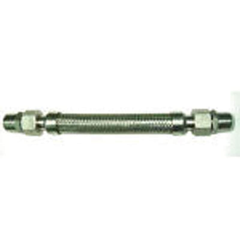 NK203M-15-300 メタルタッチオス型フレキ ALLSUS304 南国フレキ工業 呼び径15A長さ0.3m  NK203M-15-300
