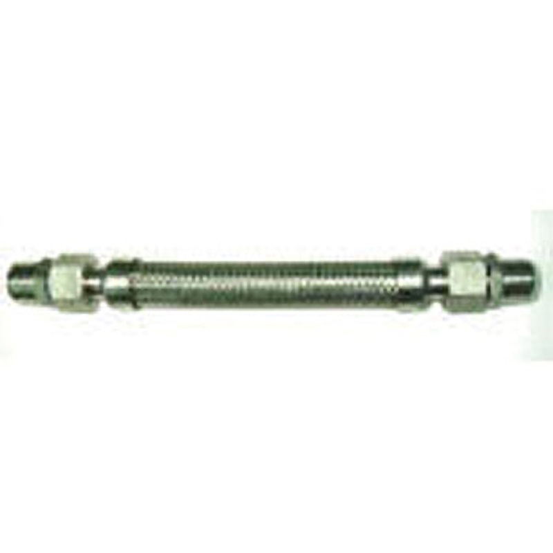 NK203M-15-400 メタルタッチオス型フレキ ALLSUS304 南国フレキ工業 呼び径15A長さ0.4m  NK203M-15-400