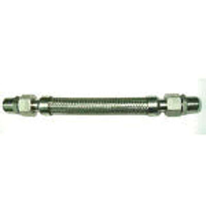 NK203M-32-400 メタルタッチオス型フレキ ALLSUS304 南国フレキ工業 呼び径32A長さ0.4m  NK203M-32-400