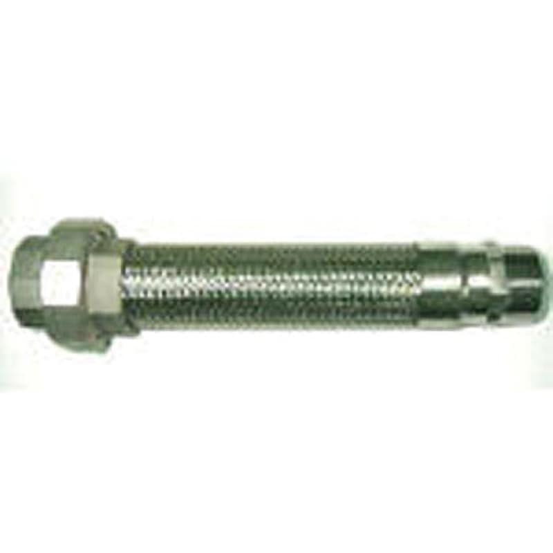 NK193-10-600 ユニオン・ニップル型フレキ ALLSUS304 南国フレキ工業 呼び径10A長さ0.6m