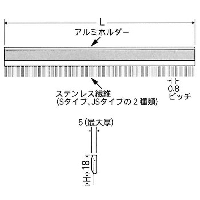 アキレス 除電ブラシ ノンスパーク S-10-1200 S-10-1200 期間限定 ポイント10倍