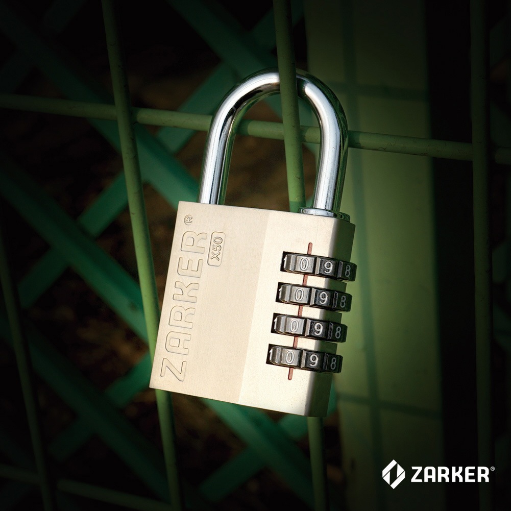 X50 コンビネーション南京錠 ZARKER(ザーカー) 1個(1個) X50 【通販