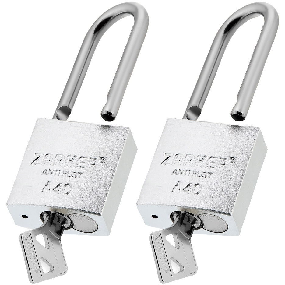 A40-S 防錆南京錠 ZARKER(ザーカー) 1個(1個) A40-S - 【通販