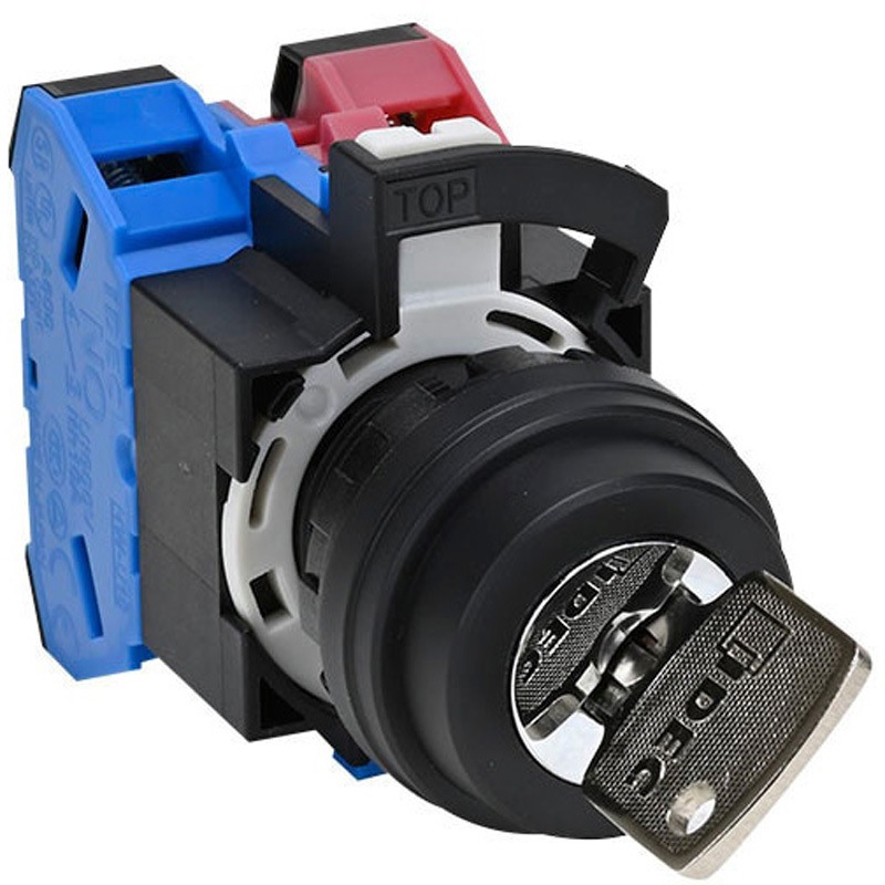 HW1K-2A11 Φ22 HW1K形 鍵付セレクタスイッチ ディスクタンブラータイプ