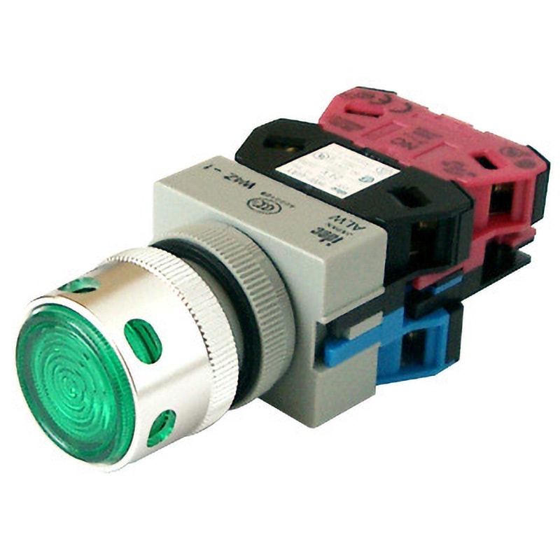 壁打ちくん　フルオーダー2点 ALFW22211DG-MAU TWシリーズ 照光押ボタンスイッチ 突形