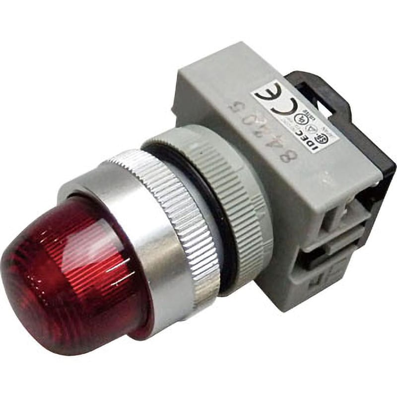 APW222DR TWシリーズ パイロットライトΦ22(丸形 LED) IDEC(和泉電気) 発光色:赤 AC/DC24V APW222DR -  【通販モノタロウ】