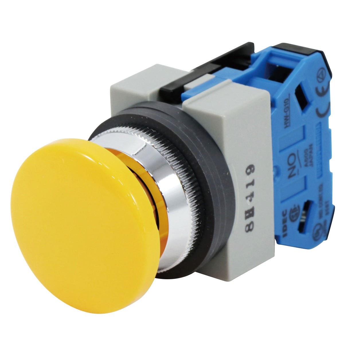 ABS310NY Φ25 TWSシリーズ 押ボタンスイッチ(大形) 1個 IDEC(和泉電気 ABS310NY Φ25 TWSシリーズ 押ボタンスイッチ(大形) 1個 IDEC(和泉電気