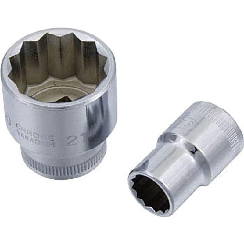 S3210 スタンダードソケット21mm S.E.K.(スエカゲツール) スチール製