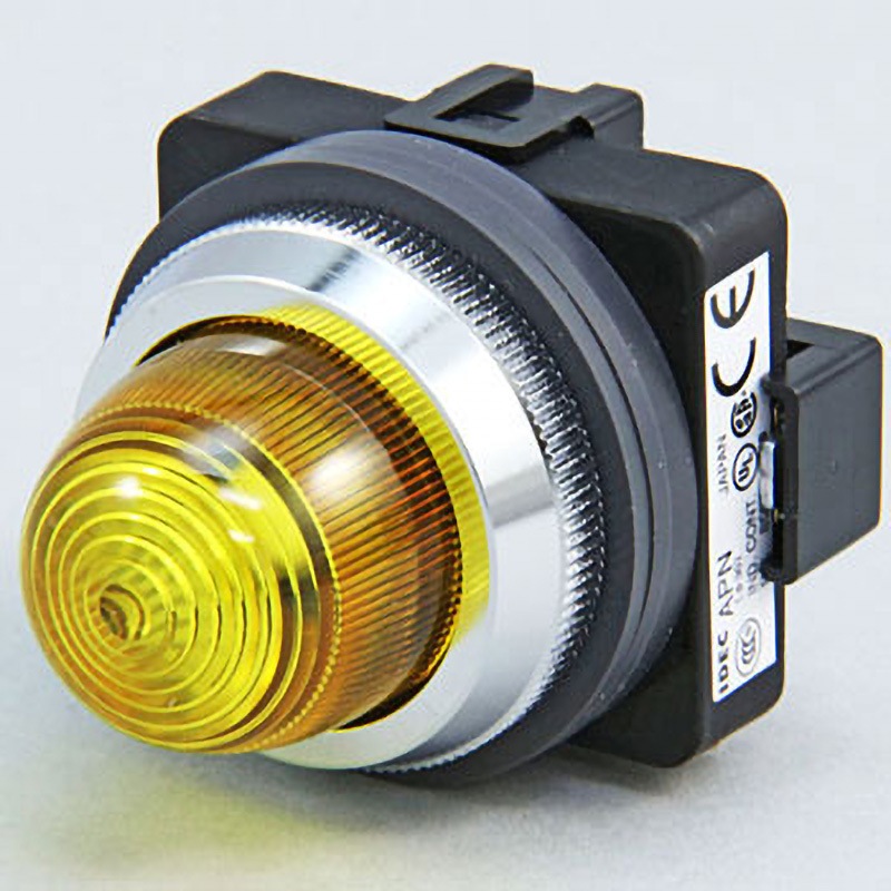 IDEC TWNシリーズ パイロットライト Φ30(丸形 LED)  APN APN166DNY TWNシリーズ パイロットライト Φ30(丸形 LED) IDEC(和泉電気