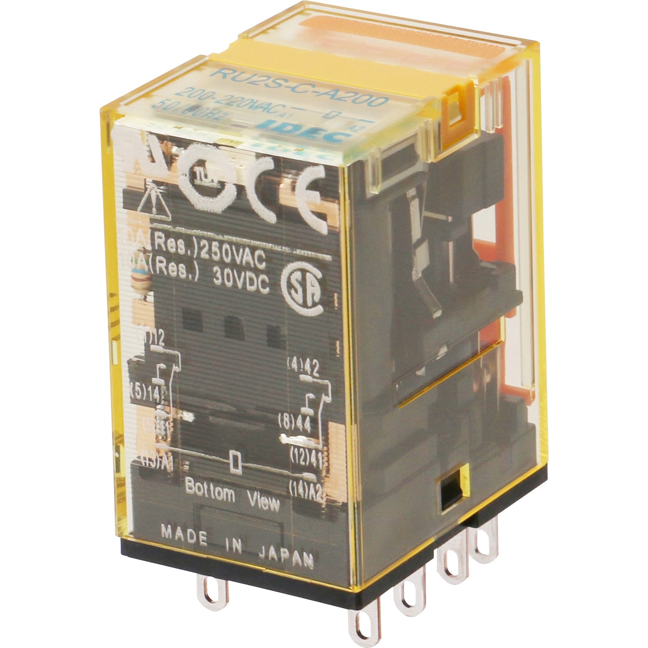 IDEC リレー・ソケット 10個セット AC200V IDEC リレー・ソケット 10個セット AC200V