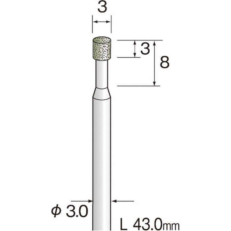 JA2401 ミニモ レジンボンドCBNバー JA 1本 ミニター 【通販サイト