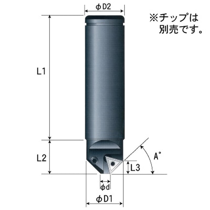 NK4530TL 面取りカッター 富士元工業 刃数2枚 - 【通販モノタロウ】