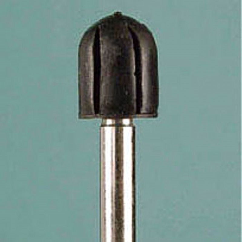 ES5729 ミニモ ラバーホルダー 先丸 Φ15用 ミニター 軸径6mm 1袋(2本) ES5729