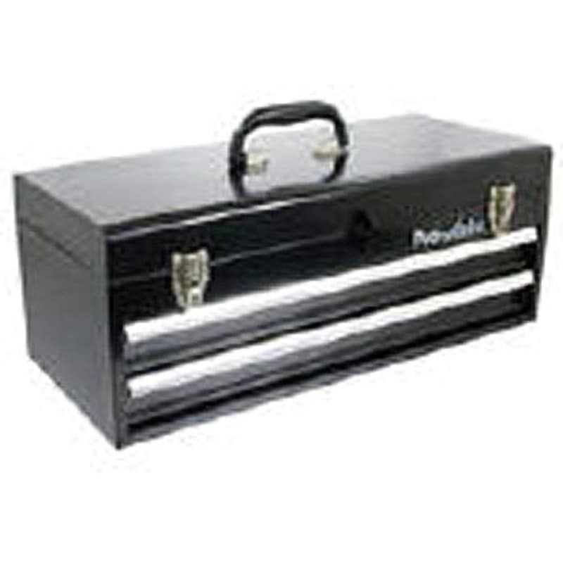 Y983020B 2段引出し式ツールボックス ブラック 1個 Pro-Auto 【通販モノタロウ】