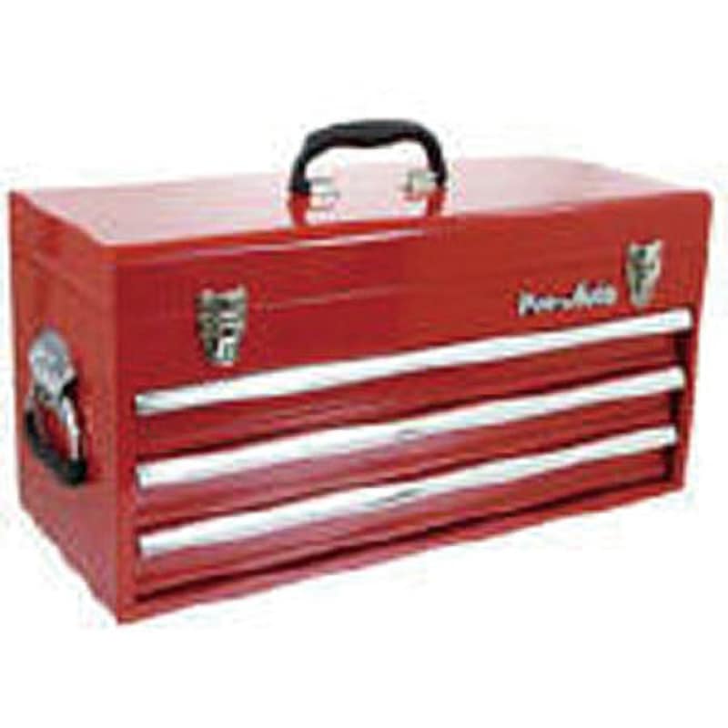 Y983030 3段引出し式ツールボックス レッド 1個 Pro-Auto 【通販モノタロウ】