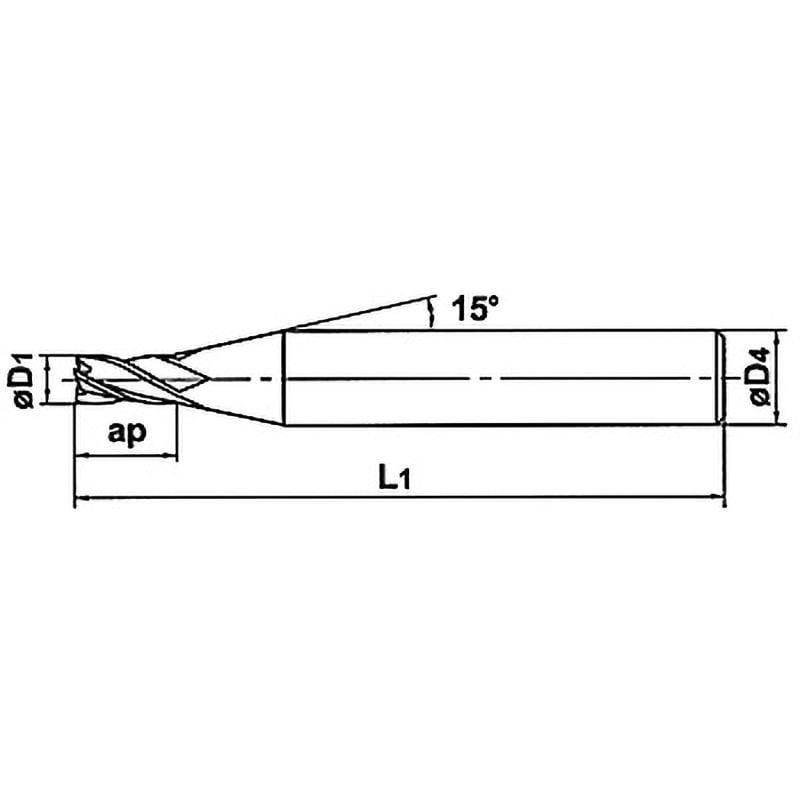 新品☆三菱☆MSTAR☆超硬エンドミル☆1ミリ☆20本セット☆ □三菱K 2枚刃エムスター汎用 超硬スクエアエンドミルロング刃長(L)