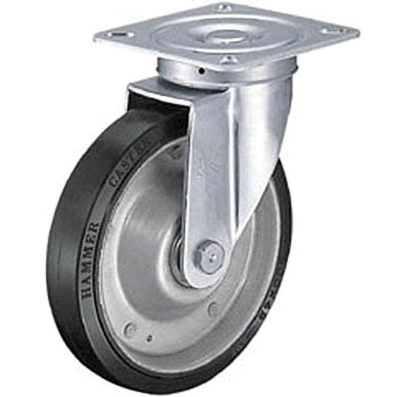 400S-RBB200 400Sシリーズ自在ゴムボールB車200mm ハンマーキャスター 単輪