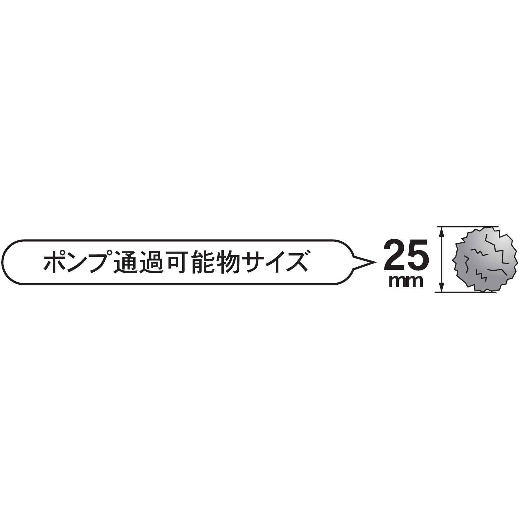 PZ-640 汚物用水中ポンプ 口径40・50ミリ PZシリーズ 工進 100V