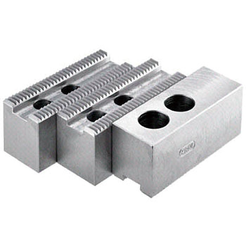 BHD-210H60 SMWチャック用鉄生爪1/16吋X90°セレーション アーム 1セット(3個) BHD-210H60