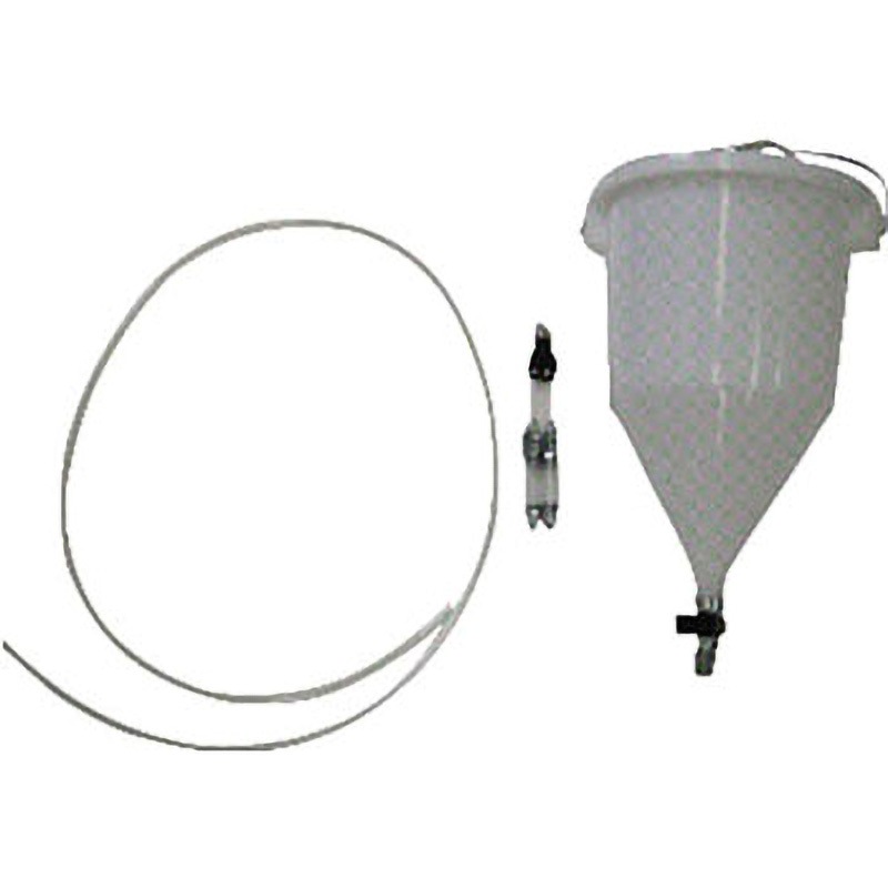 CT-E4.0C2  (4リットル.2ジクヨウ) 容器CT-E4．0C2 4．0リットル2軸チェッカー、吊金具、液ホース付 1個 扶桑精機 【通販モノタロウ】