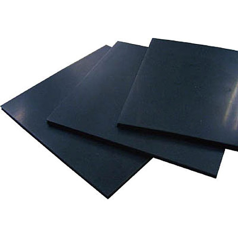 FG50X1000-1(601) 帯状ゴム ノーブランド フッ素ゴム製 厚さ1mm幅50mm長さ1000mm