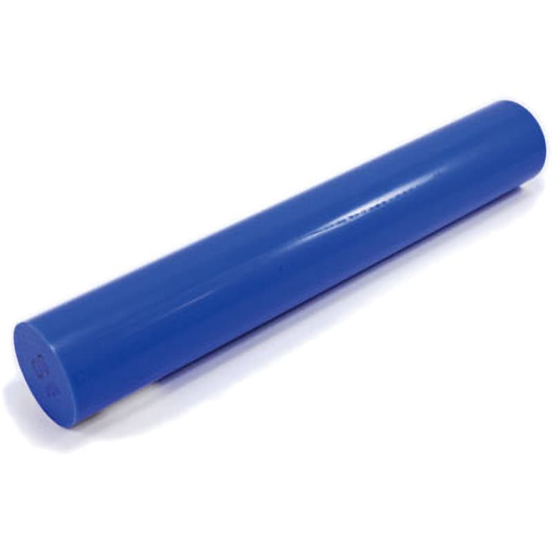 プラスチック MC901 丸棒（青） 直径 80mm　500 mm - 4