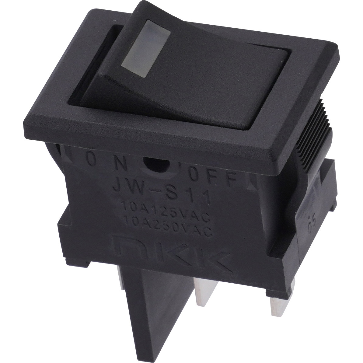 JW-S11RKKM ロッカスイッチSタイプ JWシリーズ 照光式 NKKスイッチズ