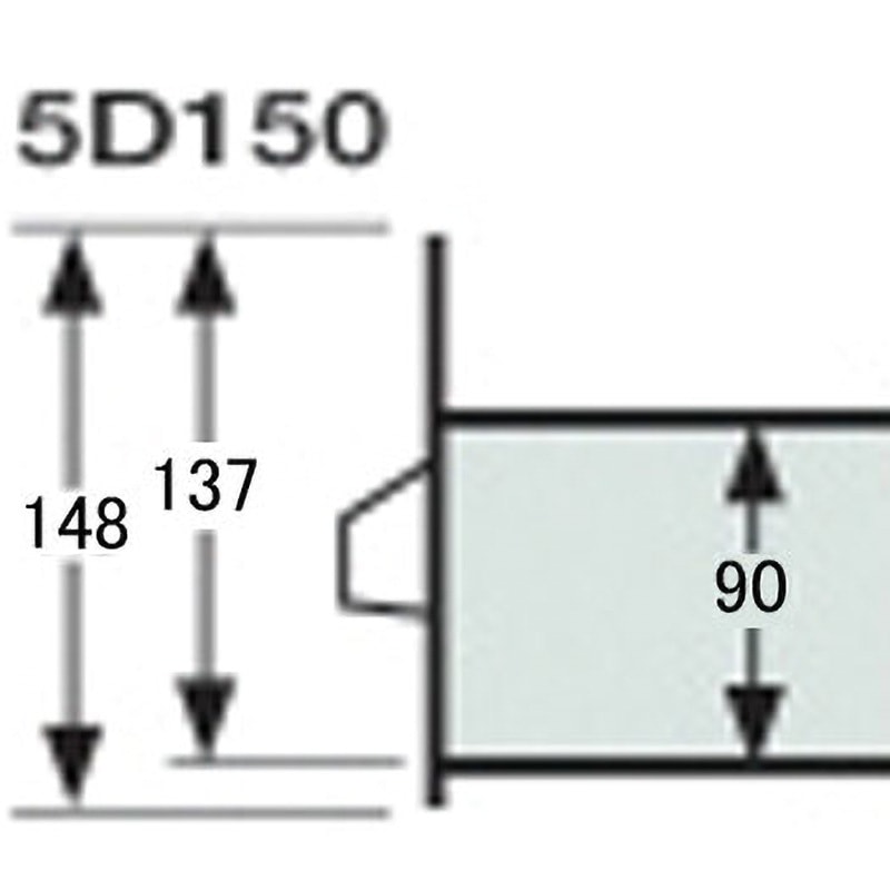 大阪製罐 ライトキャビネット 幅×奥行×高さ:591×557×681mm 5-607 5-1202 ライトキャビネット 大阪製罐 引出し数8枚 外寸法591×557