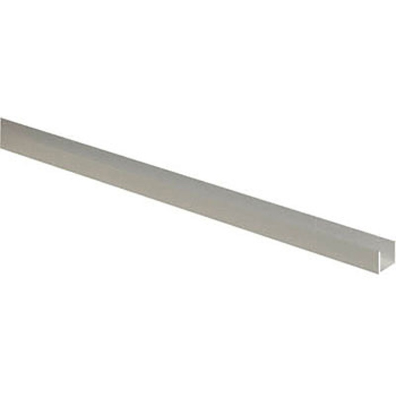 AC12148 アルミチャンネル1820mm 光 厚さ1mm幅14mm 1セット(10個) AC12148 5,878円