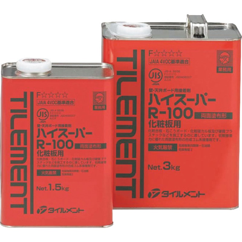 24050150 ハイスーパー R-100 1．7L 1セット(10缶) タイルメント 【通販モノタロウ】