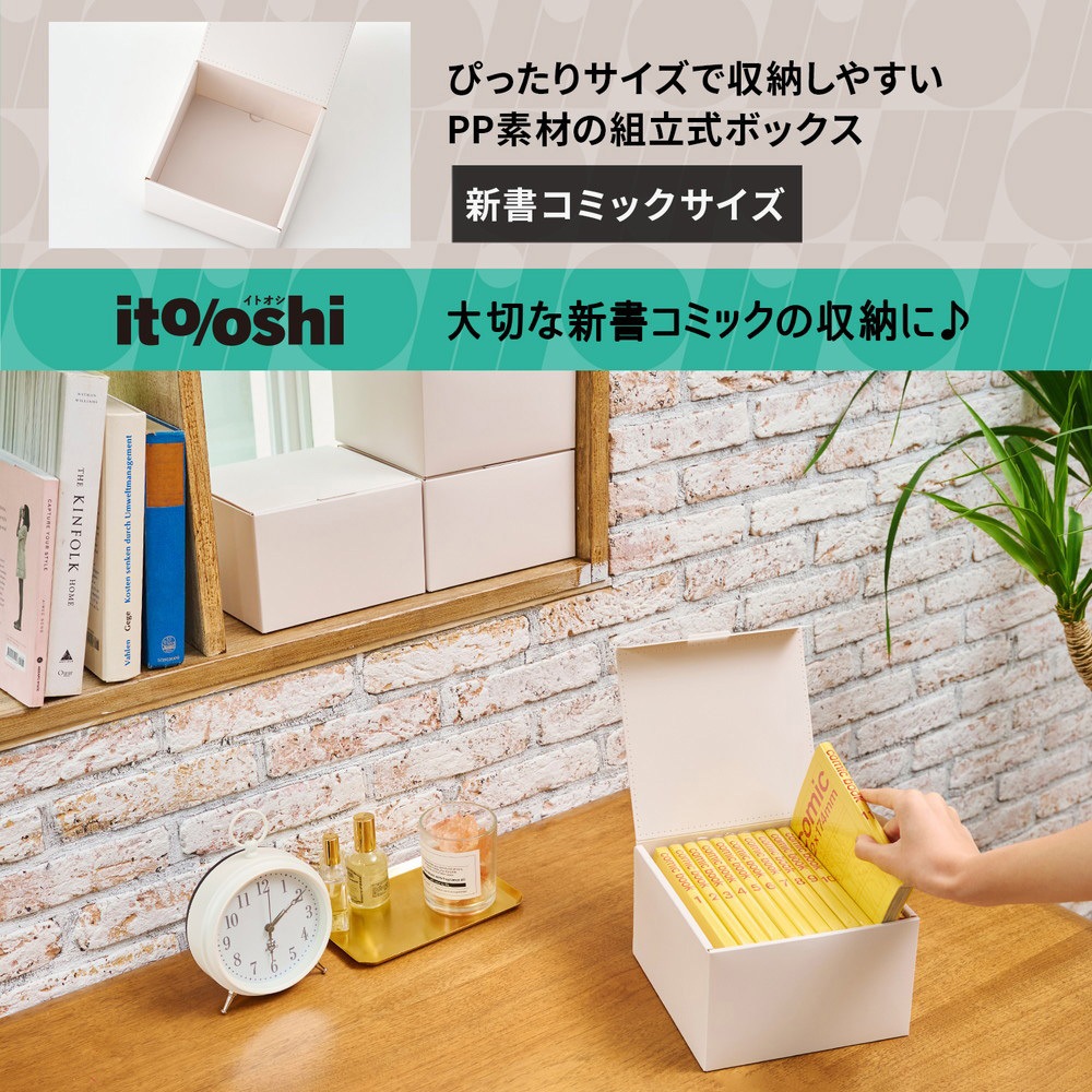 FL-371CF(91489) イトオシ 推し活 コレクション用 組立式PPBOX PLUS