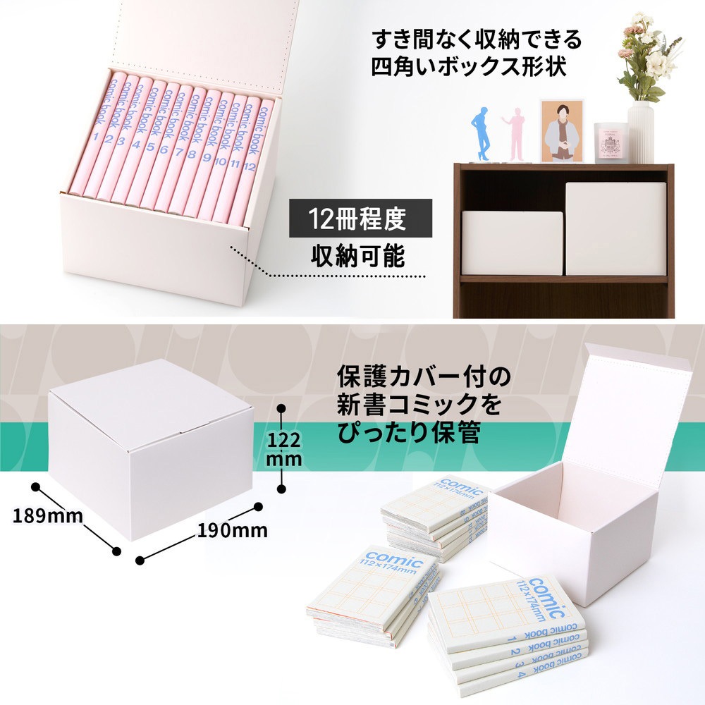 FL-371CF(91489) イトオシ 推し活 コレクション用 組立式PPBOX PLUS