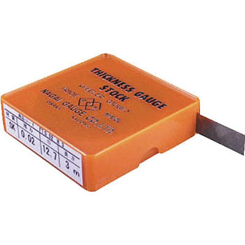 FT0.02M3  (0.02X12.7X3M) DIA ピストンストックフィラーゲージ0．02X3m 1個 永井ゲージ製作所 【通販モノタロウ】