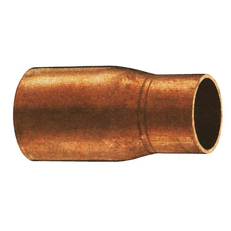 MK151 銅管レジューサー 異径 ミヤコ 呼び径1×1/2 MK151 - 【通販