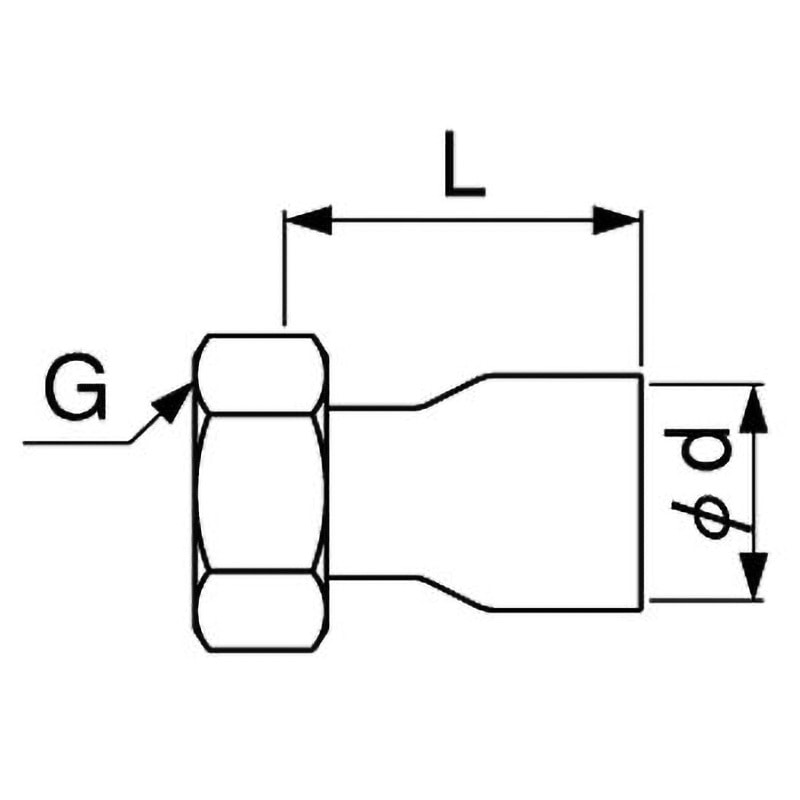 ミヤコ　銅管ソケット MK150 寸法79.38 ミヤコ 銅管ソケット 異径 給湯用 MK150 79.38X34.92 MK150 銅管ソケット