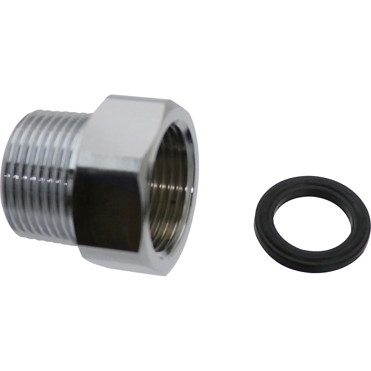 S2TEF-B ネジ変換アダプタB ミヤコ メッキ付継手 ブッシング 呼び径20