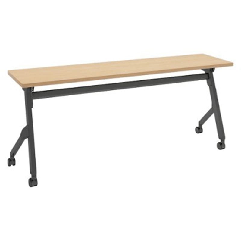 81F1GX MK37 フラプター ブラック脚 棚板無 幕板無 オカムラ(岡村