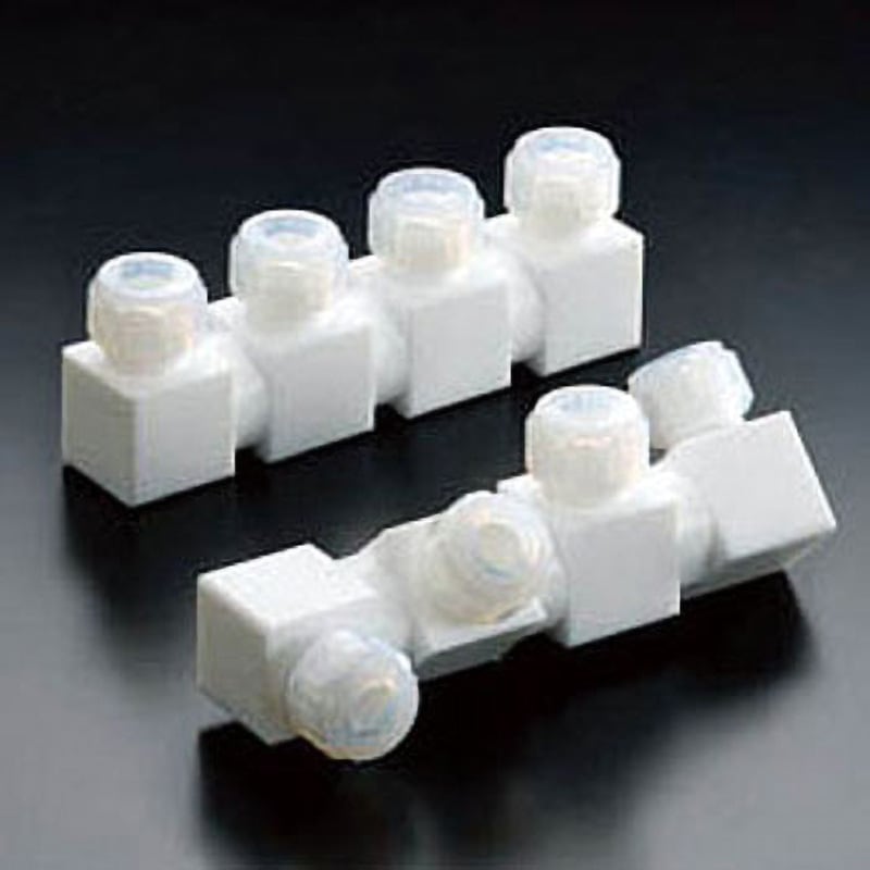 NR1656-013 PTFE フレキシブル多連ホルダー 四連式 3/8Φ フロンケミカル 1個 NR1656-013 37,687円