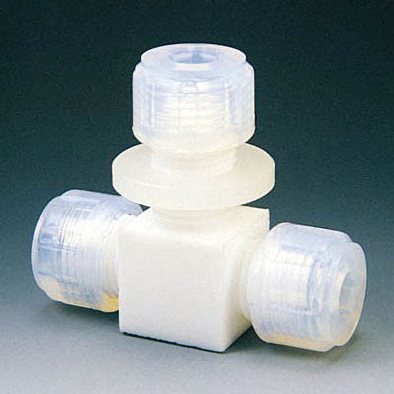 NR0052-002 PTFE 接続ジョイントTP型 8Φ フロンケミカル 1個 NR0052-002