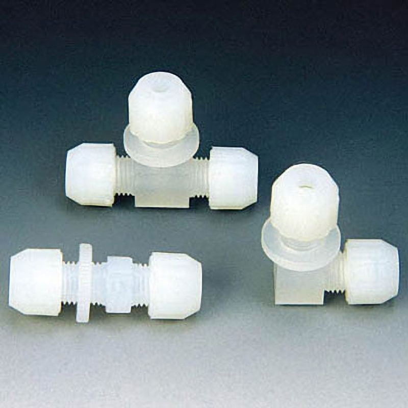 NR0058-007 PTFE 接続ミニジョイントT型 2Φ フロンケミカル 1個 NR0058-007
