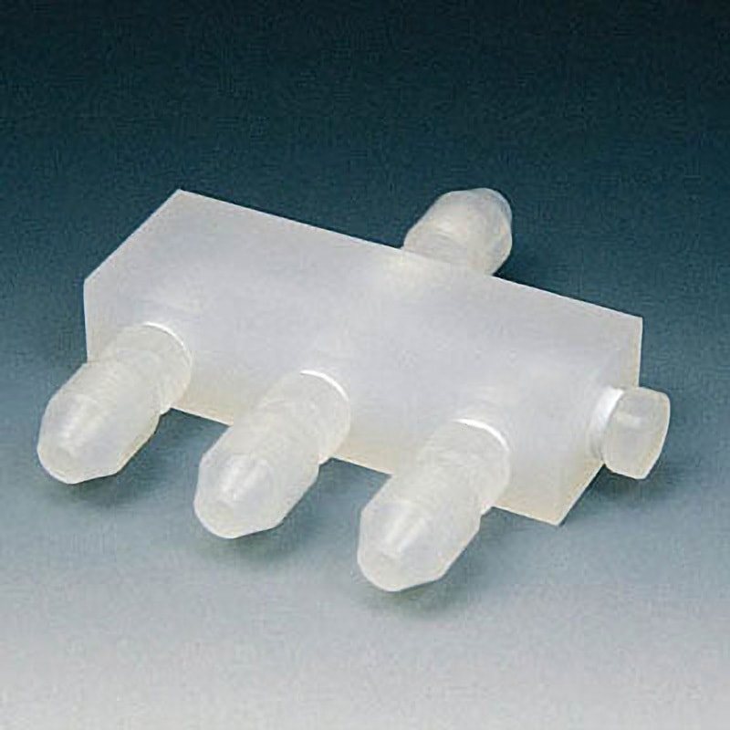 NR0070-005 ネオフロンR 高圧ミニ分配ホルダー 一入四配 3Φ×2Φ フロンケミカル 1個 NR0070-005