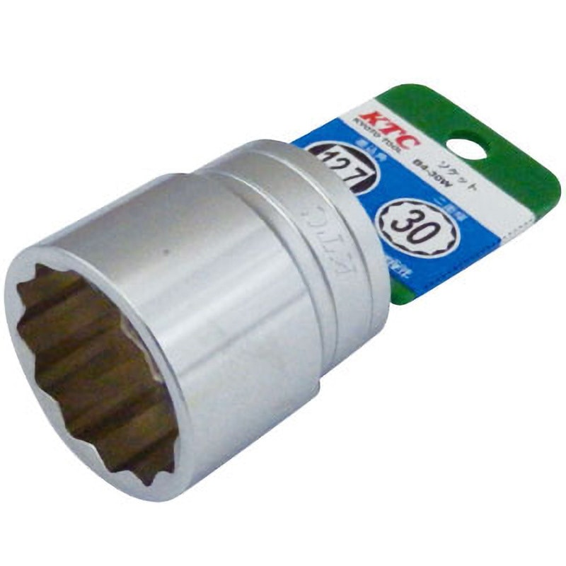 B4-30W 12.7sqソケット(12角)(ミリ) KTC 十二角 【通販モノタロウ】