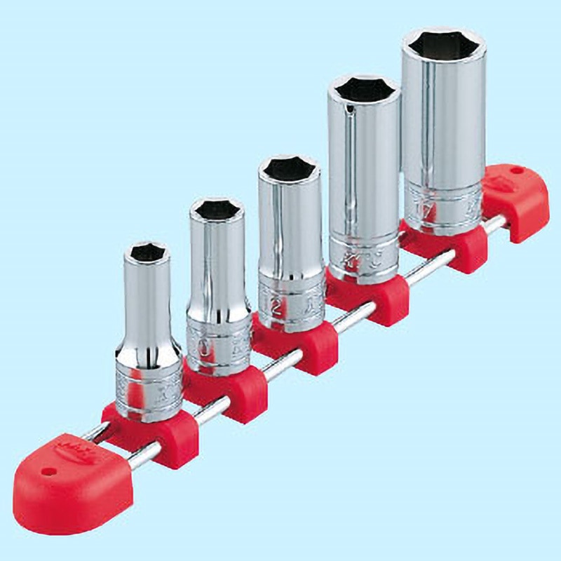 TB3M05 9.5sq. セミディープソケットセット KTC 穴角6角