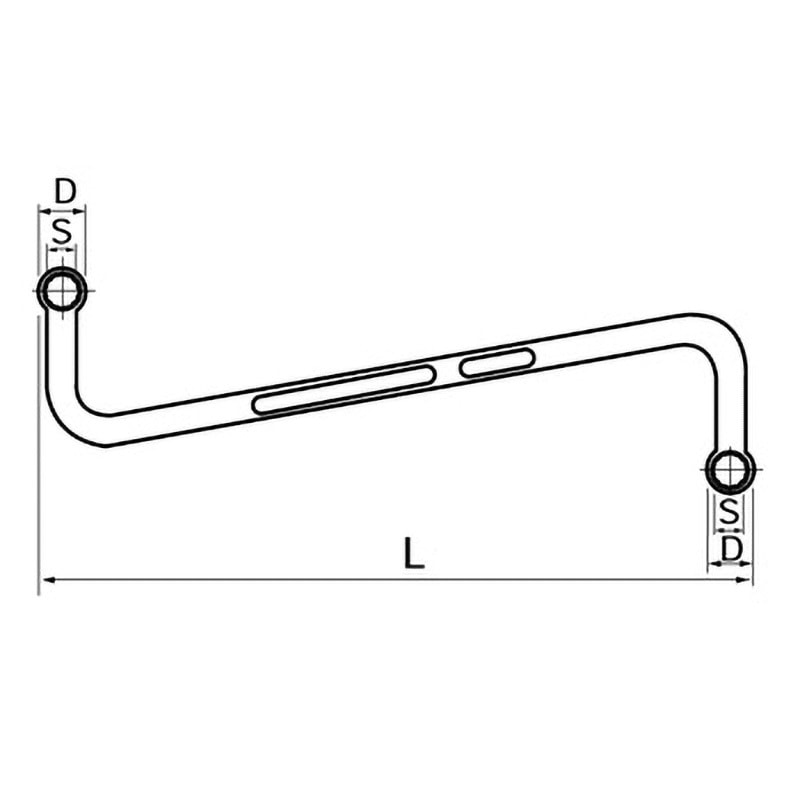 DMZ-12 ドアヒンジレンチ 1個 KTC 【通販モノタロウ】