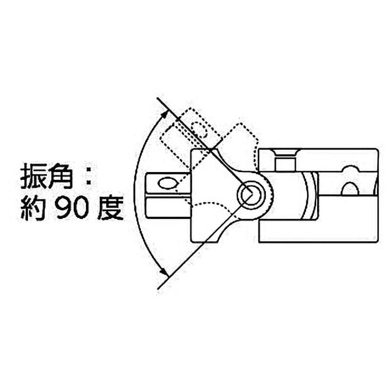 ユニバーサルジョイント KTC 【通販モノタロウ】