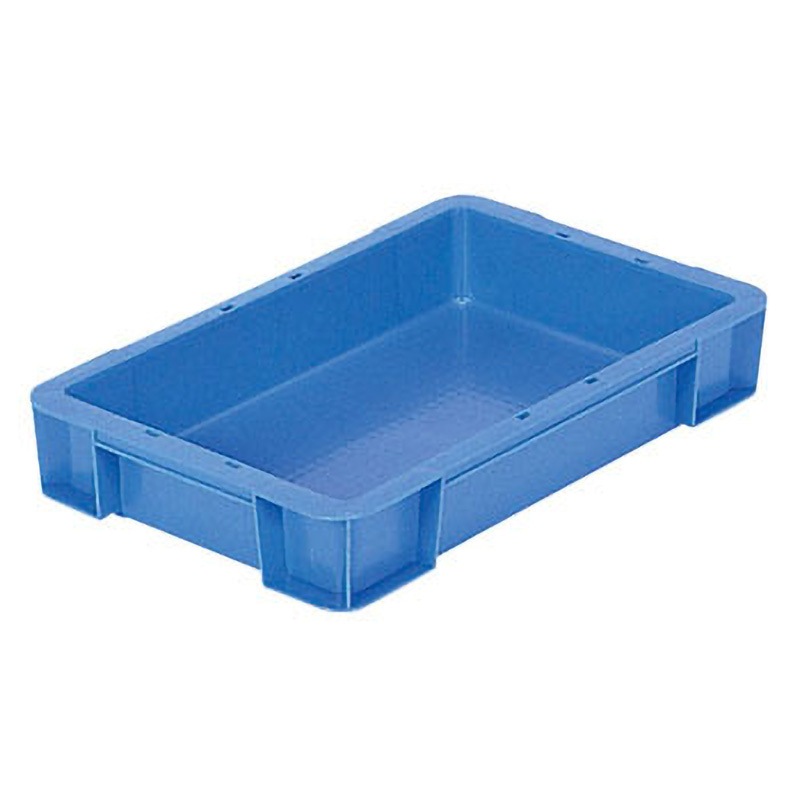 20070000BL503 サンボックス サンコー(三甲) 容量6.4L 種別#7 ブルー色 外寸(幅×奥行×高さ)440×278×75mm 1セット(20個)