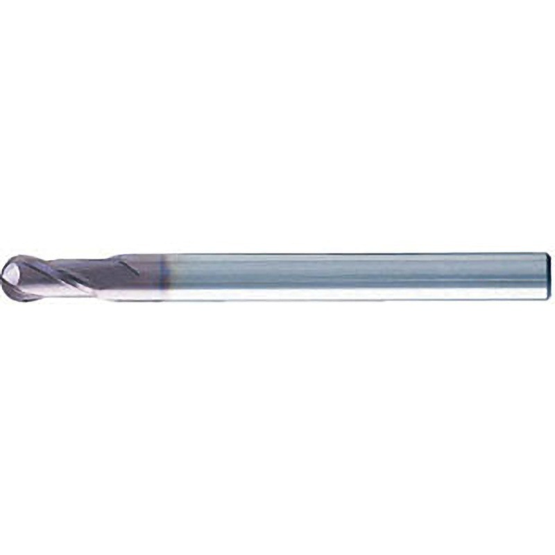 08-00500-00180  (MSB230 R1.8) 無限コーティング 2枚刃ボールEM MSB230 NS(日進工具) 超微粒子超硬製 刃径3.6mmシャンク径6mm刃長5.4mm